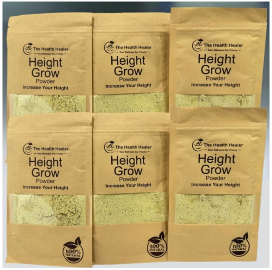 Health Healer Height Growth Powder | Ayurvedic Height Growth Veda | Boost Your Height Naturally