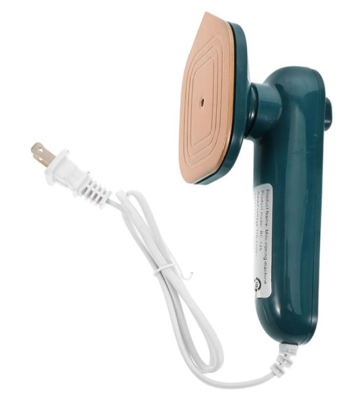Portable Mini Steam Iron | Handheld Garment Steamer for Quick Wrinkle Removal at Home & Travel