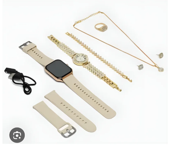 A58 Plus 6-in-1 Smartwatch for Women | Perfect for Gift | Random Color