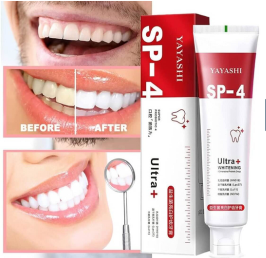 Yayashi SP-4 Ultra Whitening Toothpaste | Stain Remover | Fresh Breath