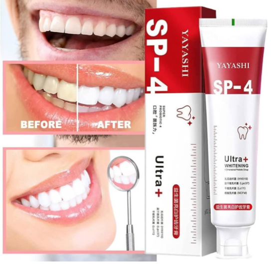 Yayashi SP-4 Ultra Whitening Toothpaste | Stain Remover | Fresh Breath