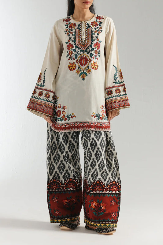 💫 Stitched 2 piece printed shirt and printed trouser✨